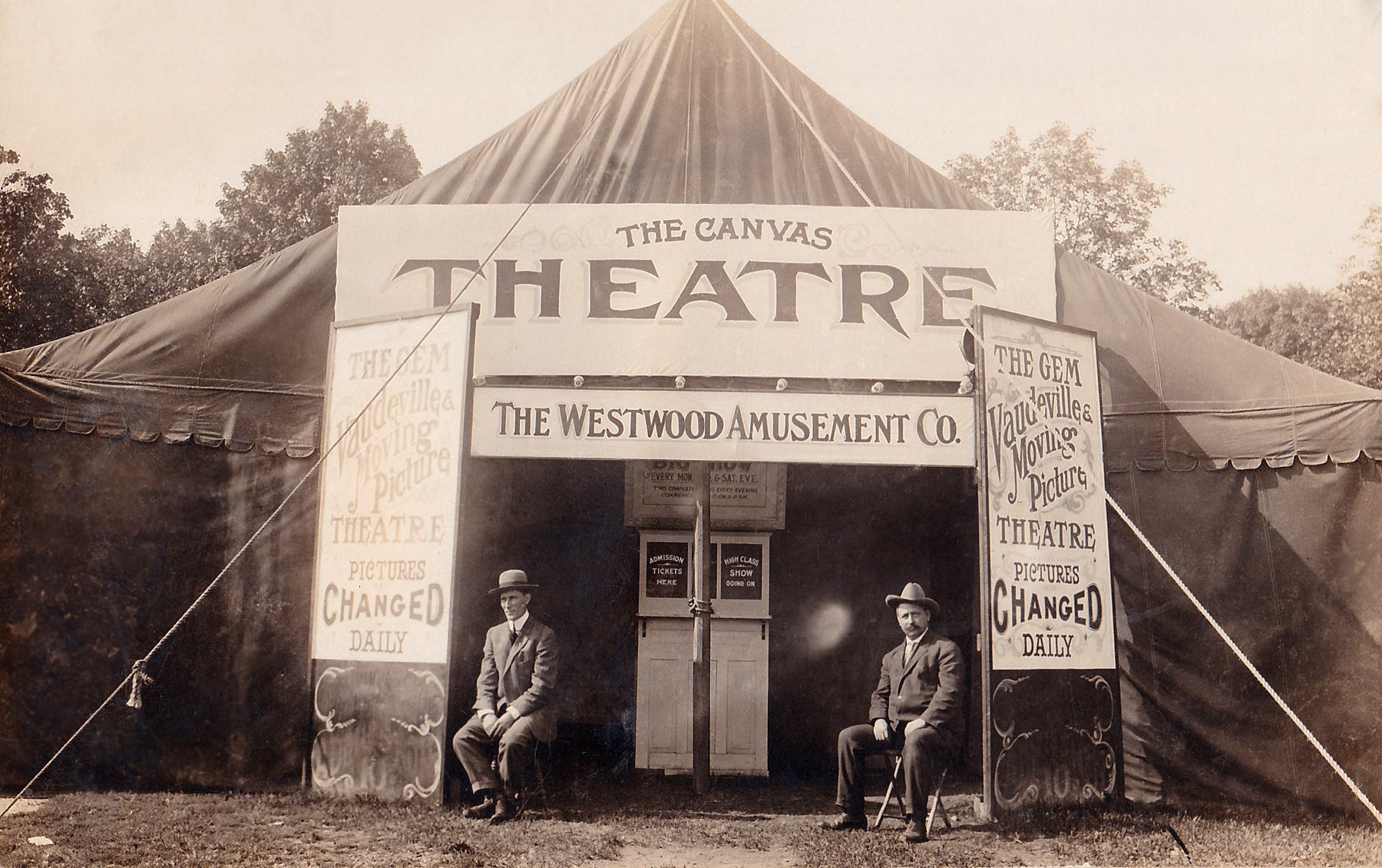 1916, First Movie Theater in Westwood