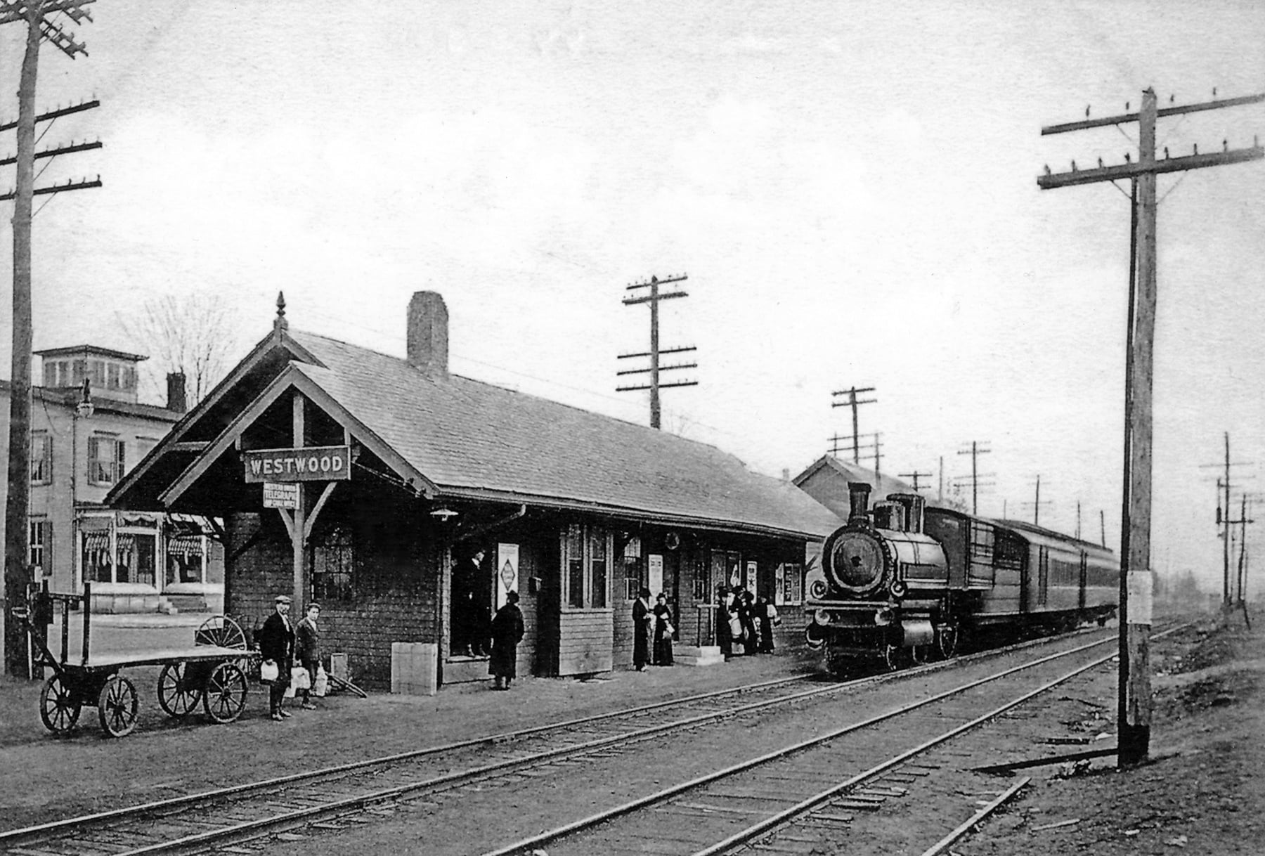Weswood Steam Train Station